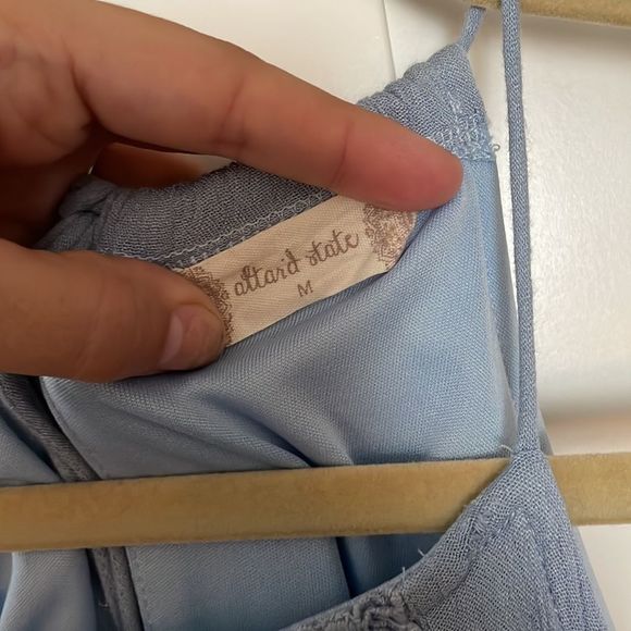 Altar’d State Tied Spaghetti Strap Flowy Maxi Dress - Picture 3 of 8